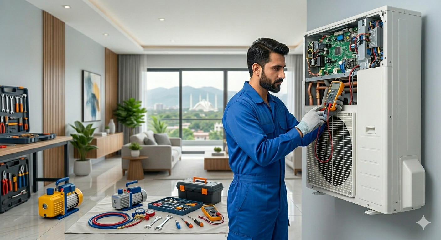 VRV VRF System Repair Service Islamabad Rawalpindi